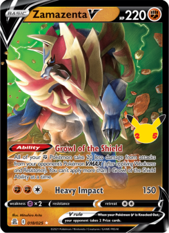 Zamazenta V - pokemon TCG Card