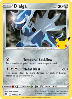 Dialga - pokemon TCG Card
