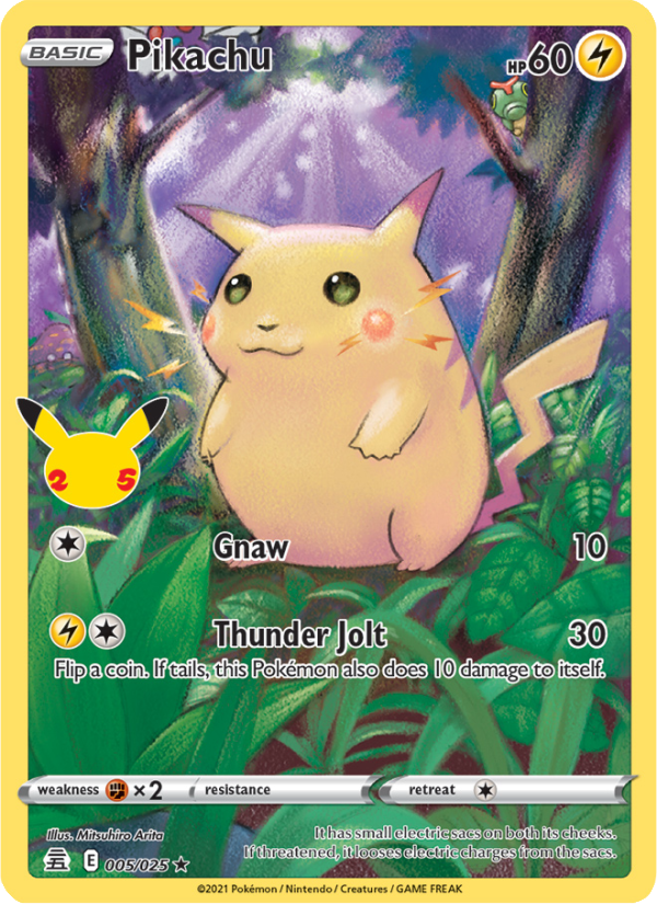Pikachu - Pokémon TCG Card