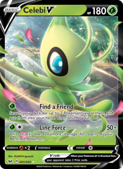 Celebi V - pokemon TCG Card