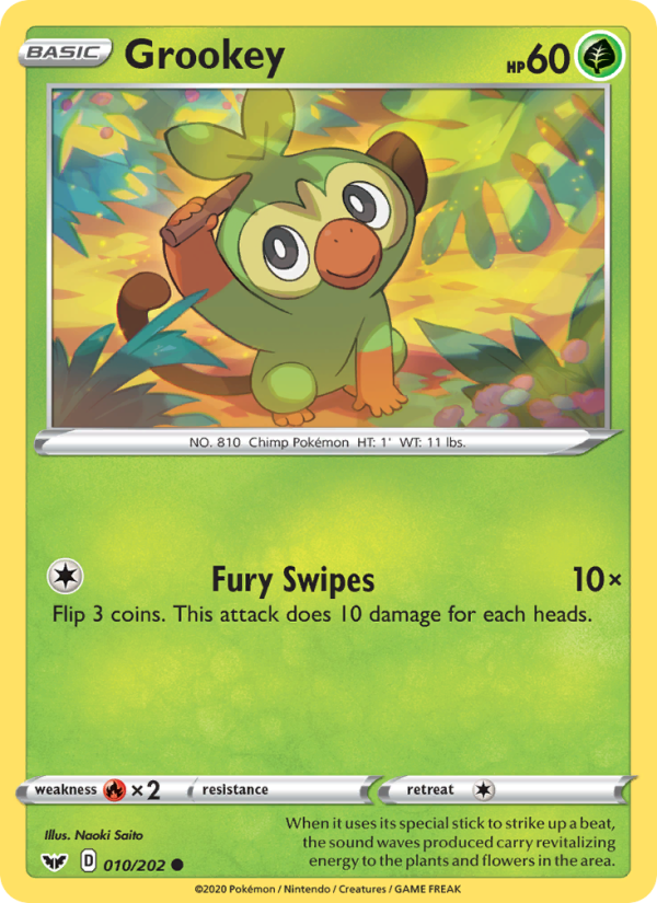 Grookey - Pokémon TCG Card