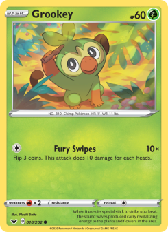 Grookey - pokemon TCG Card