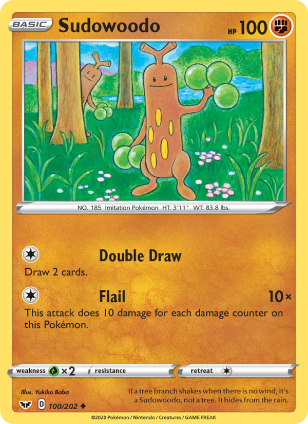 Sudowoodo - Pokémon TCG Card