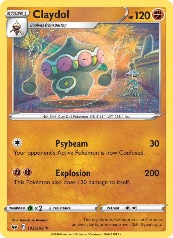 Claydol - Pokémon TCG Card