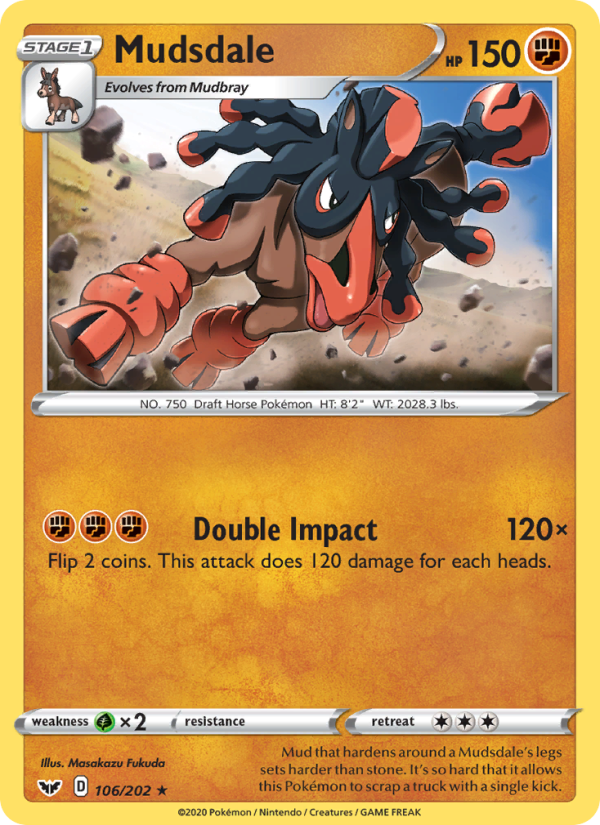 Mudsdale - Pokémon TCG Card