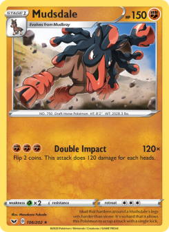 Mudsdale - pokemon TCG Card