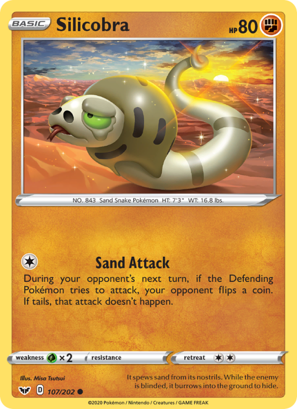 Silicobra - Pokémon TCG Card