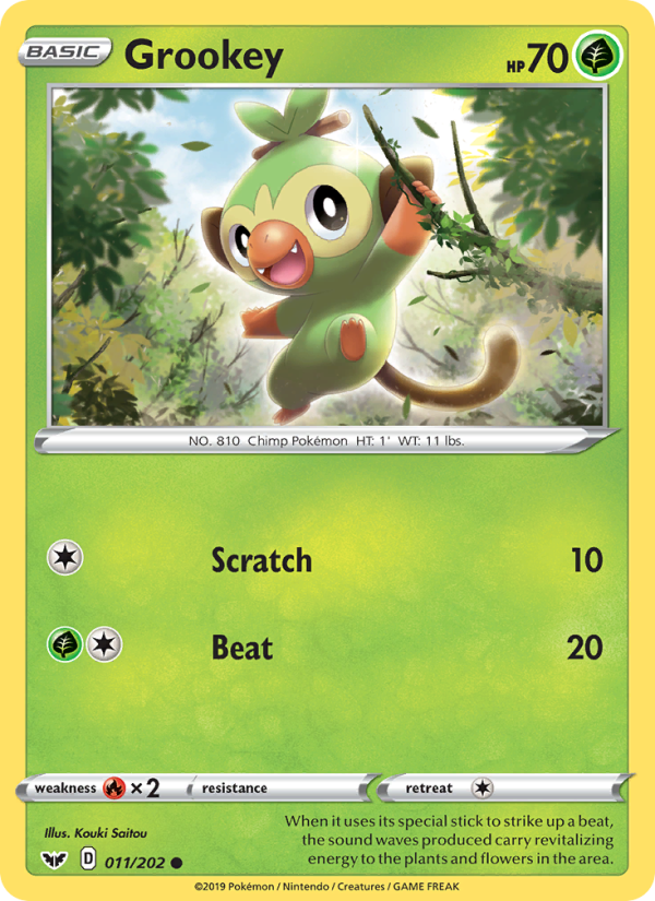 Grookey - Pokémon TCG Card