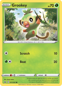 Grookey - pokemon TCG Card