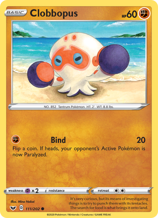 Clobbopus - Pokémon TCG Card