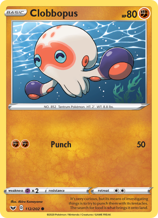 Clobbopus - Pokémon TCG Card