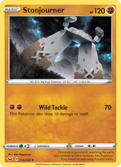 Stonjourner - pokemon TCG Card