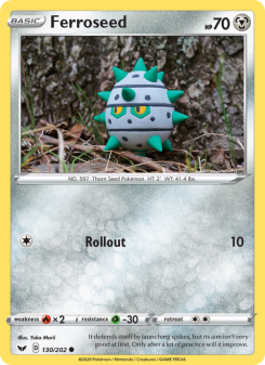 Ferroseed - pokemon TCG Card