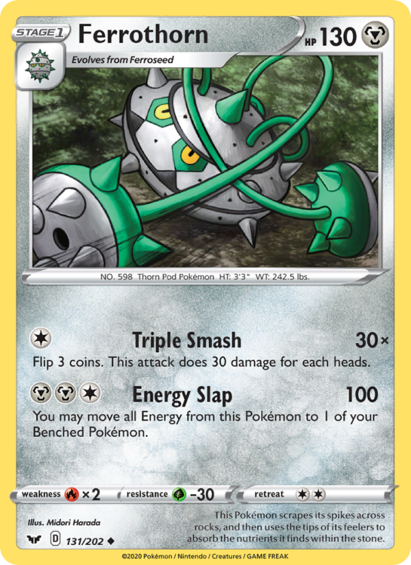 Ferrothorn - Pokémon TCG Card