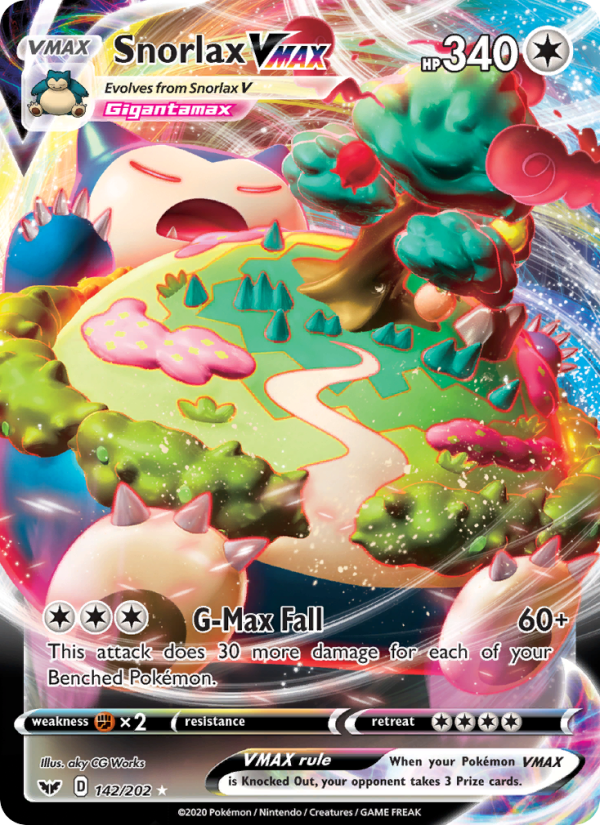 Snorlax VMAX - Pokémon TCG Card