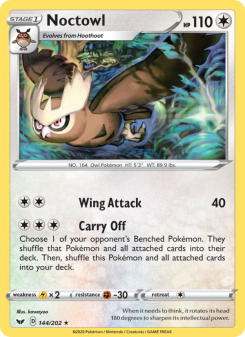 Noctowl - pokemon TCG Card