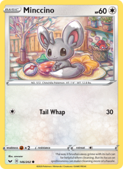 Minccino - pokemon TCG Card