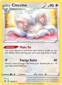 Cinccino - pokemon TCG Card