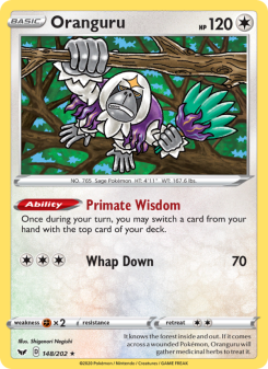 Oranguru - pokemon TCG Card