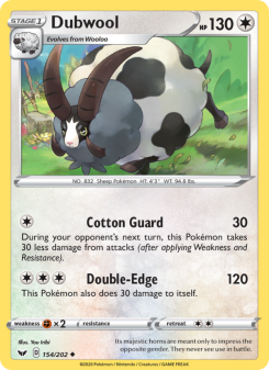 Dubwool - pokemon TCG Card