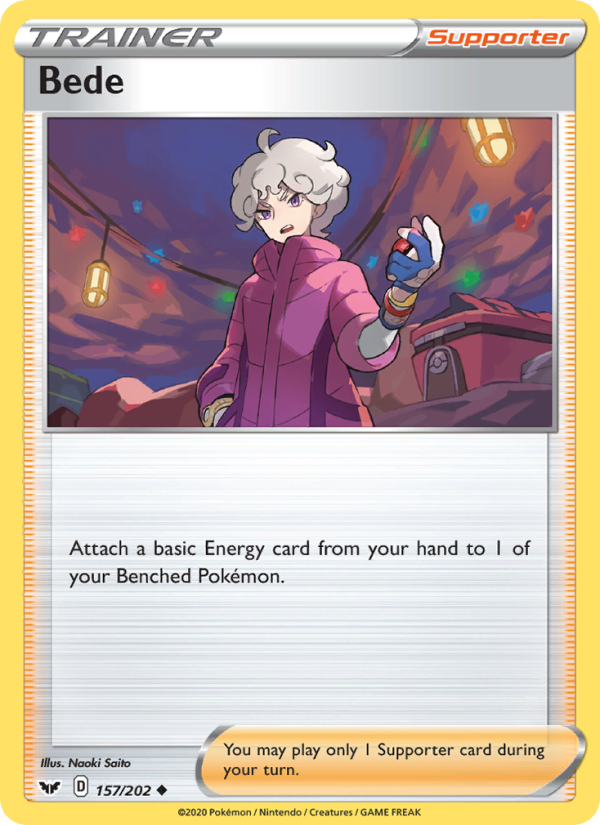 Bede - Pokémon TCG Card