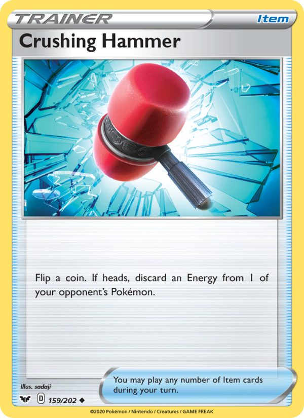 Crushing Hammer - Pokémon TCG Card