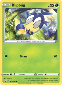 Blipbug - pokemon TCG Card