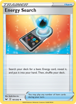 Energy Search - pokemon TCG Card