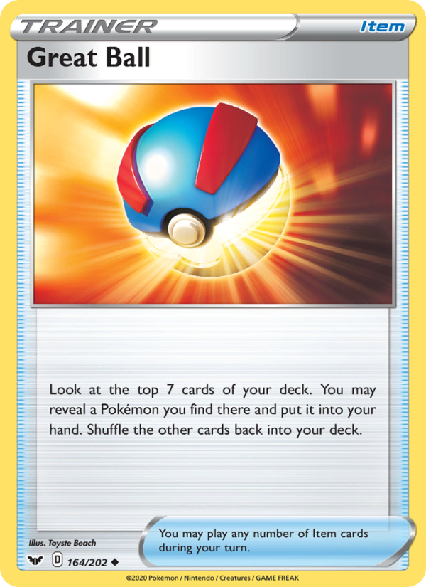 Great Ball - Pokémon TCG Card