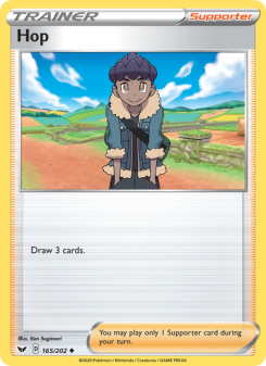 Hop - pokemon TCG Card
