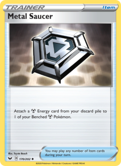 Metal Saucer - pokemon TCG Card