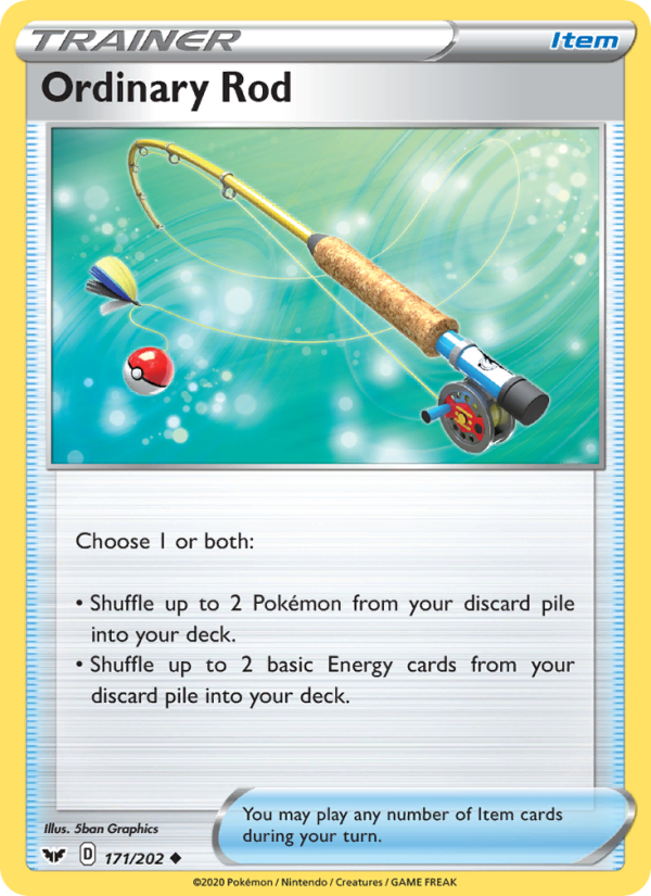 Ordinary Rod - Pokémon TCG Card