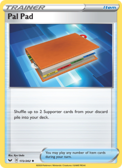 Pal Pad - pokemon TCG Card