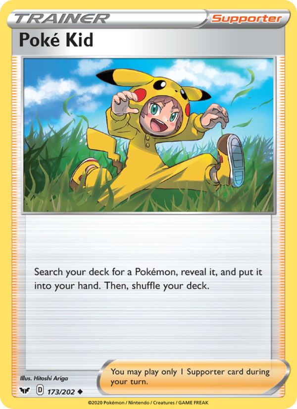 Poké Kid - Pokémon TCG Card