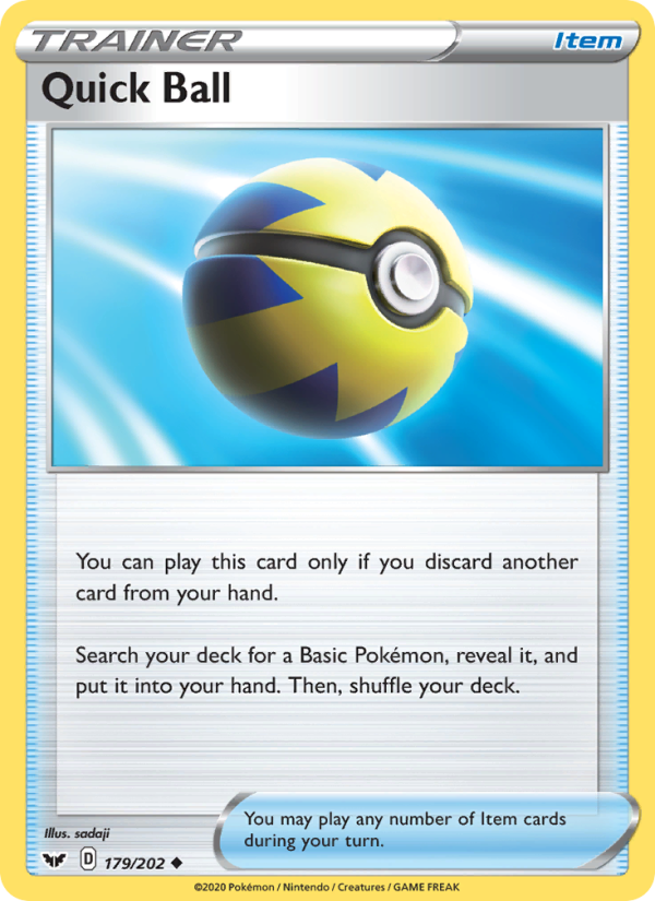 Quick Ball - Pokémon TCG Card