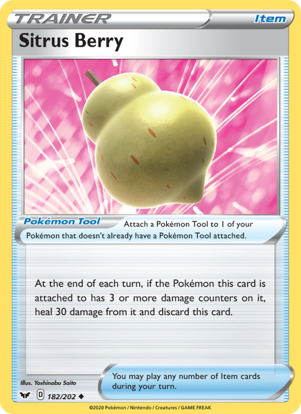Sitrus Berry - Pokémon TCG Card
