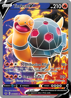 Torkoal V - pokemon TCG Card