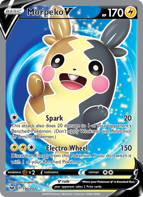 Morpeko V - Pokémon TCG Card