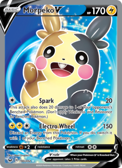 Morpeko V - pokemon TCG Card