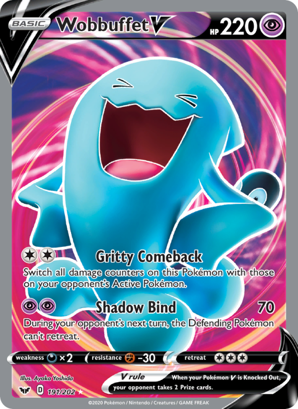 Wobbuffet V - Pokémon TCG Card