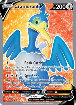 Cramorant V - pokemon TCG Card