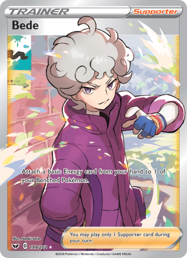 Bede - Pokémon TCG Card