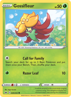 Gossifleur - pokemon TCG Card