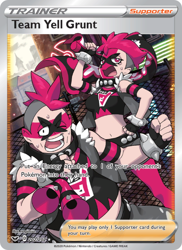 Team Yell Grunt - Pokémon TCG Card