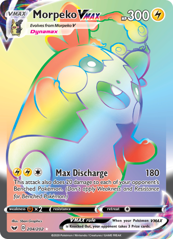 Morpeko VMAX - Pokémon TCG Card