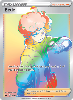 Bede - pokemon TCG Card