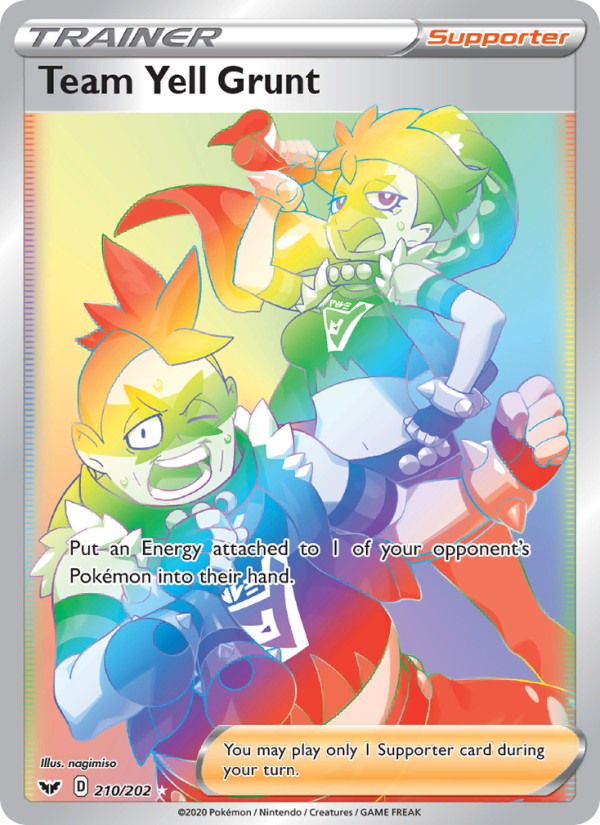Team Yell Grunt - Pokémon TCG Card
