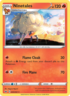 Ninetales - pokemon TCG Card