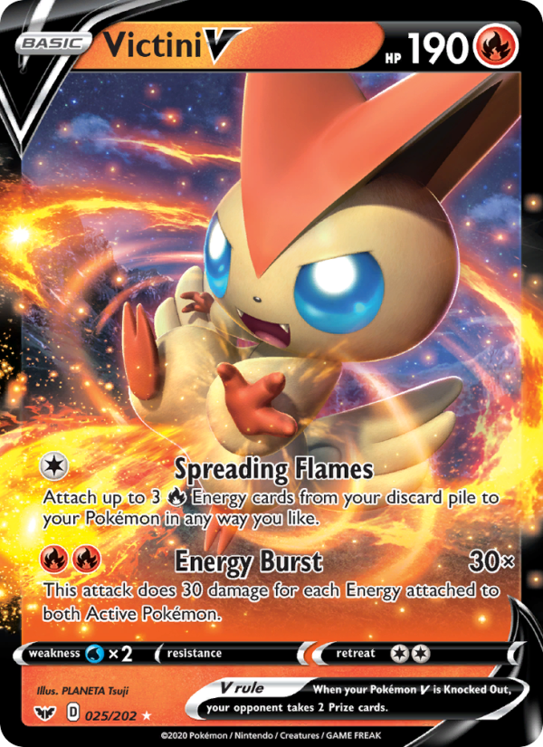 Victini V - Pokémon TCG Card