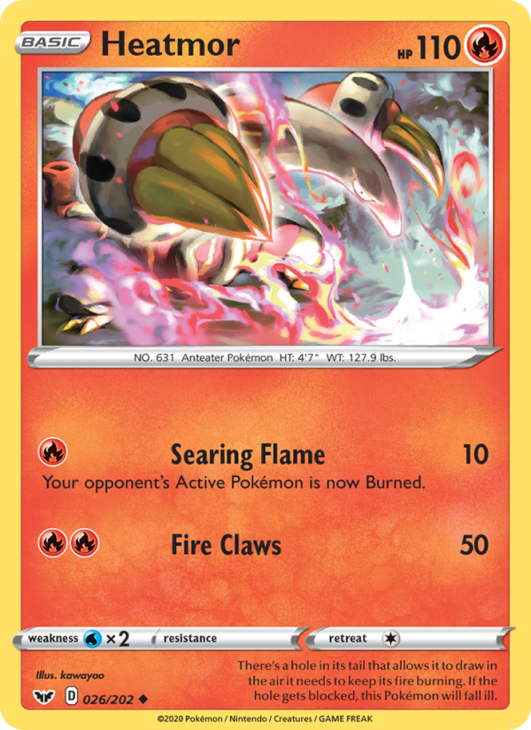 Heatmor - Pokémon TCG Card